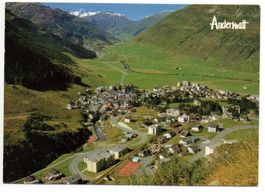ANDERMATT Ansicht mit Baustelle