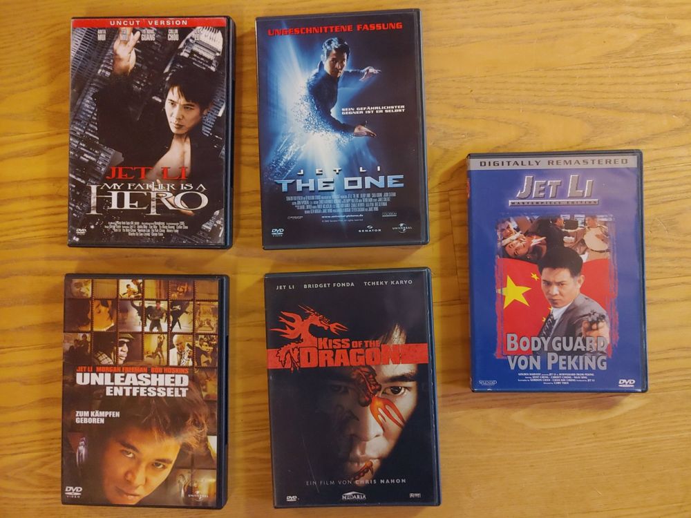 Jet Li DVDFilme, inkl. Bodyguard von Peking Kaufen auf Ricardo
