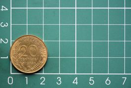 währung francaise 20 centimes 1973