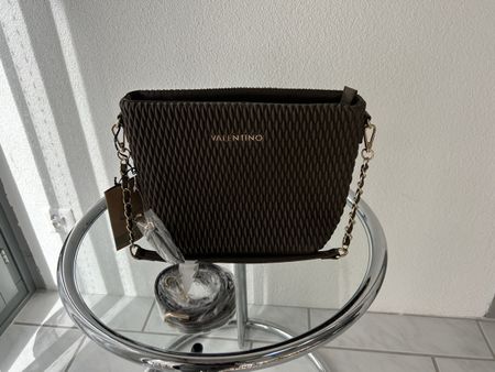 Mario Valentino Shoulder Bag Brown New