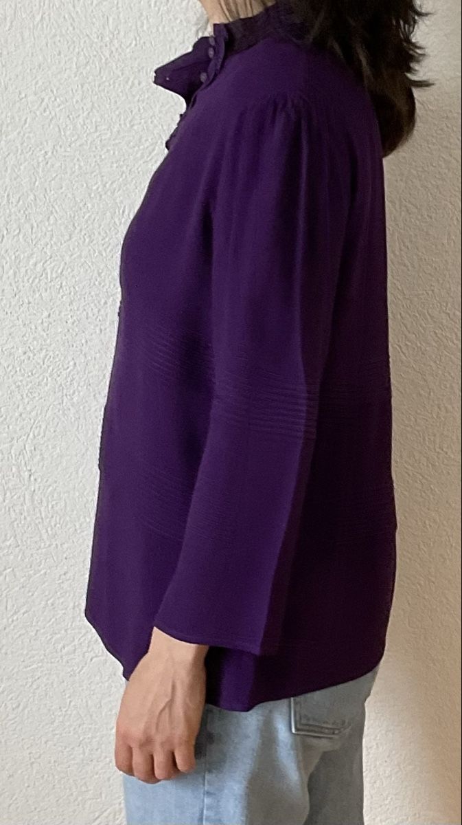 Ba&Sh Camicette: ba&sh top violet foncé – Nuovo e nell'imballaggio originale da Corseaux venduto da Mililaforet75 2