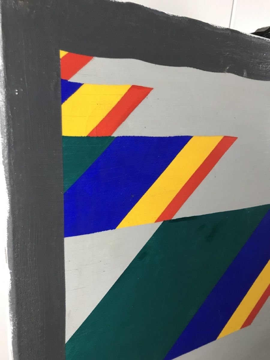 Dipinti: Konkrete Kunst Anton Zuric – Usato da Wolfhalden venduto da SecondAntique 4