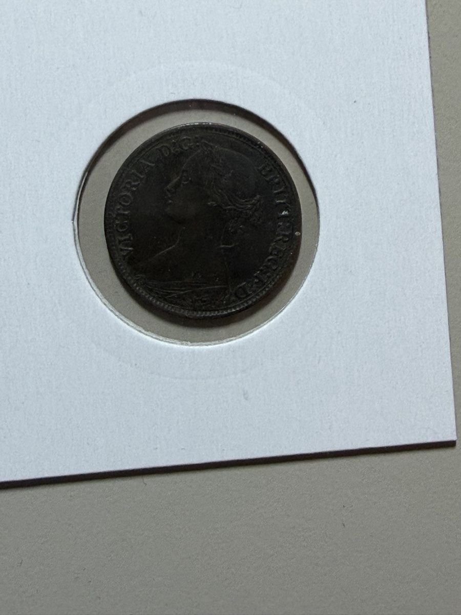 Alle Münzen: GB - Farthing - 1863 - Victoria  – Gebraucht aus Payerne von Mike1682 1