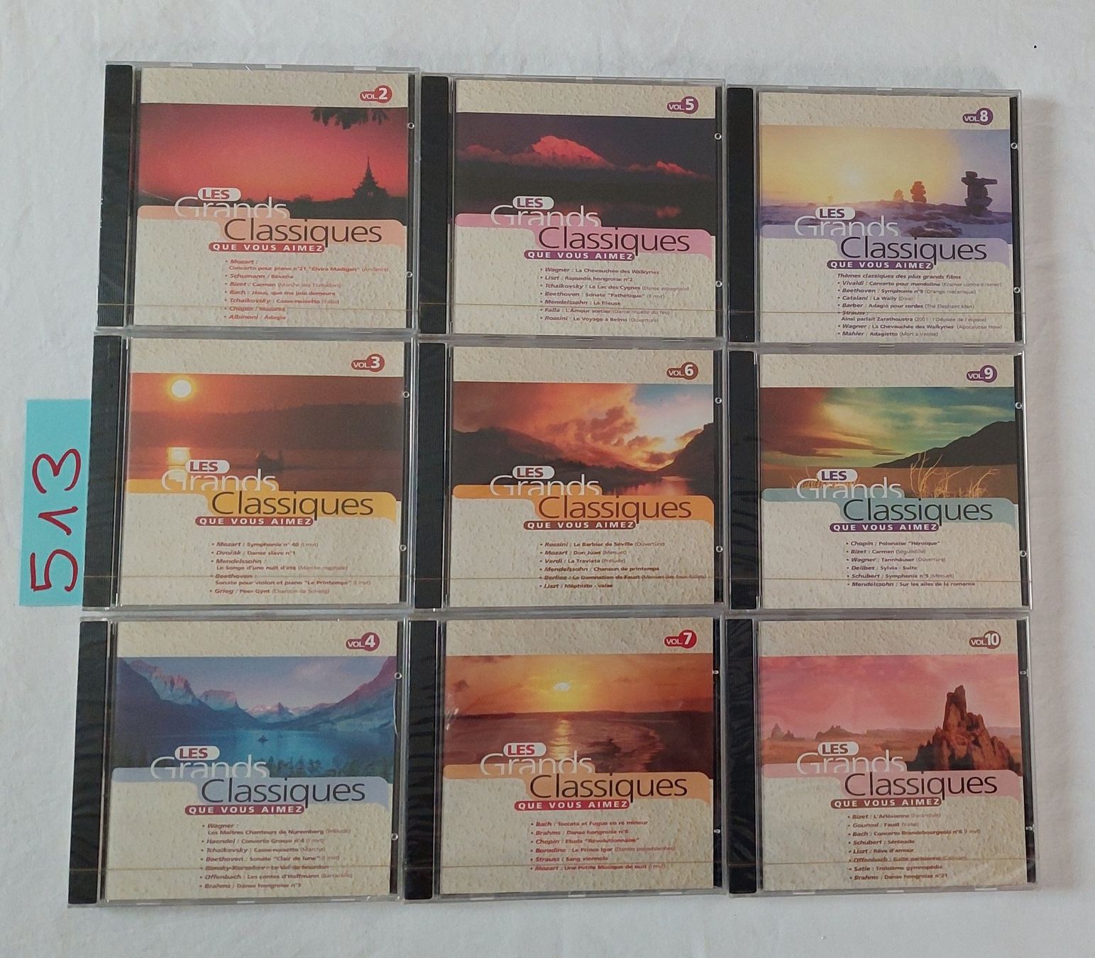 CD: 9 CD ov Klassik Sampler,  auch Einzeln möglich – Usato da Uitikon Waldegg venduto da Smeragol 1