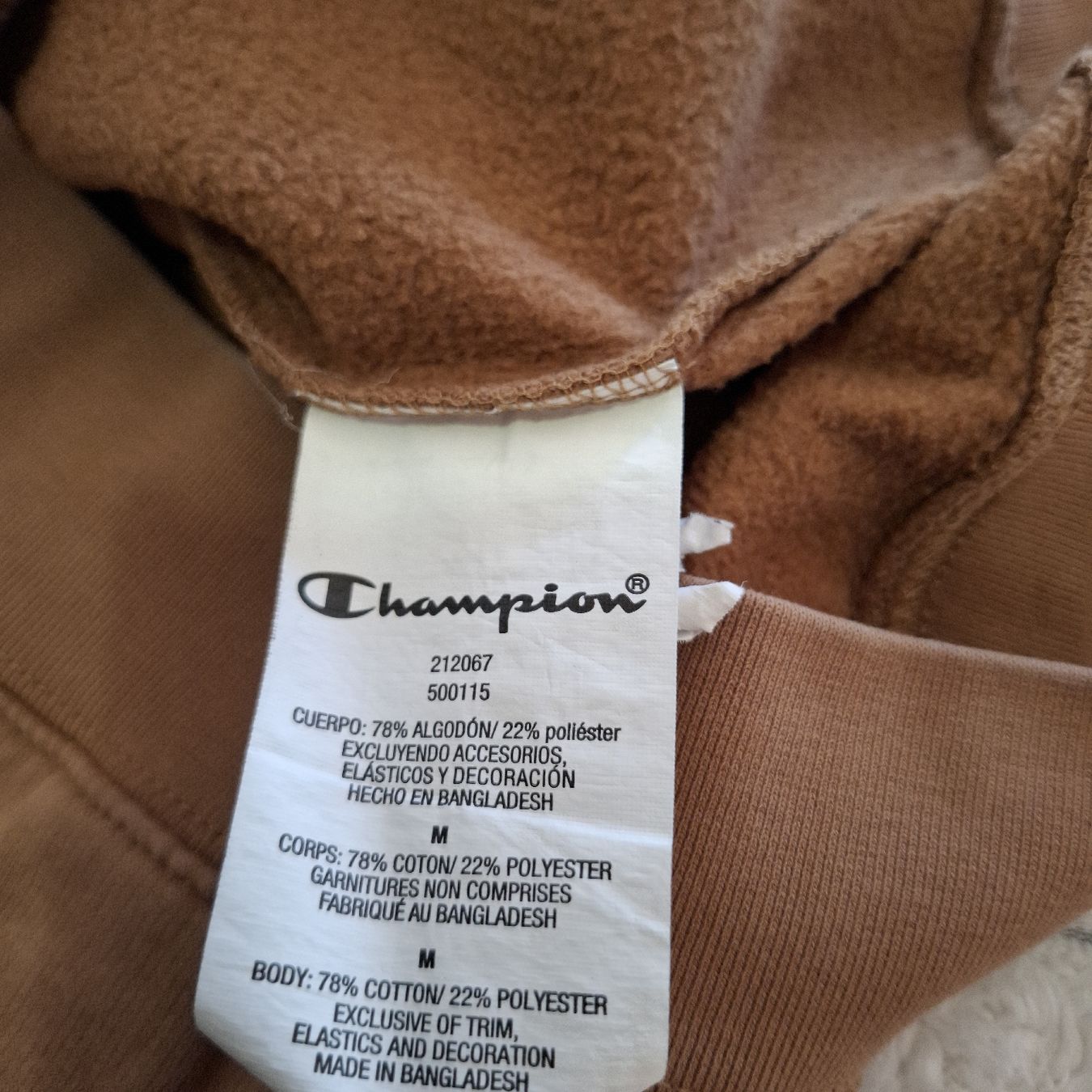 Champion Pullover & Sweatshirts: Champion  Pull brun  - Taille M – Gebraucht aus Le Locle von QualiteExpress 5