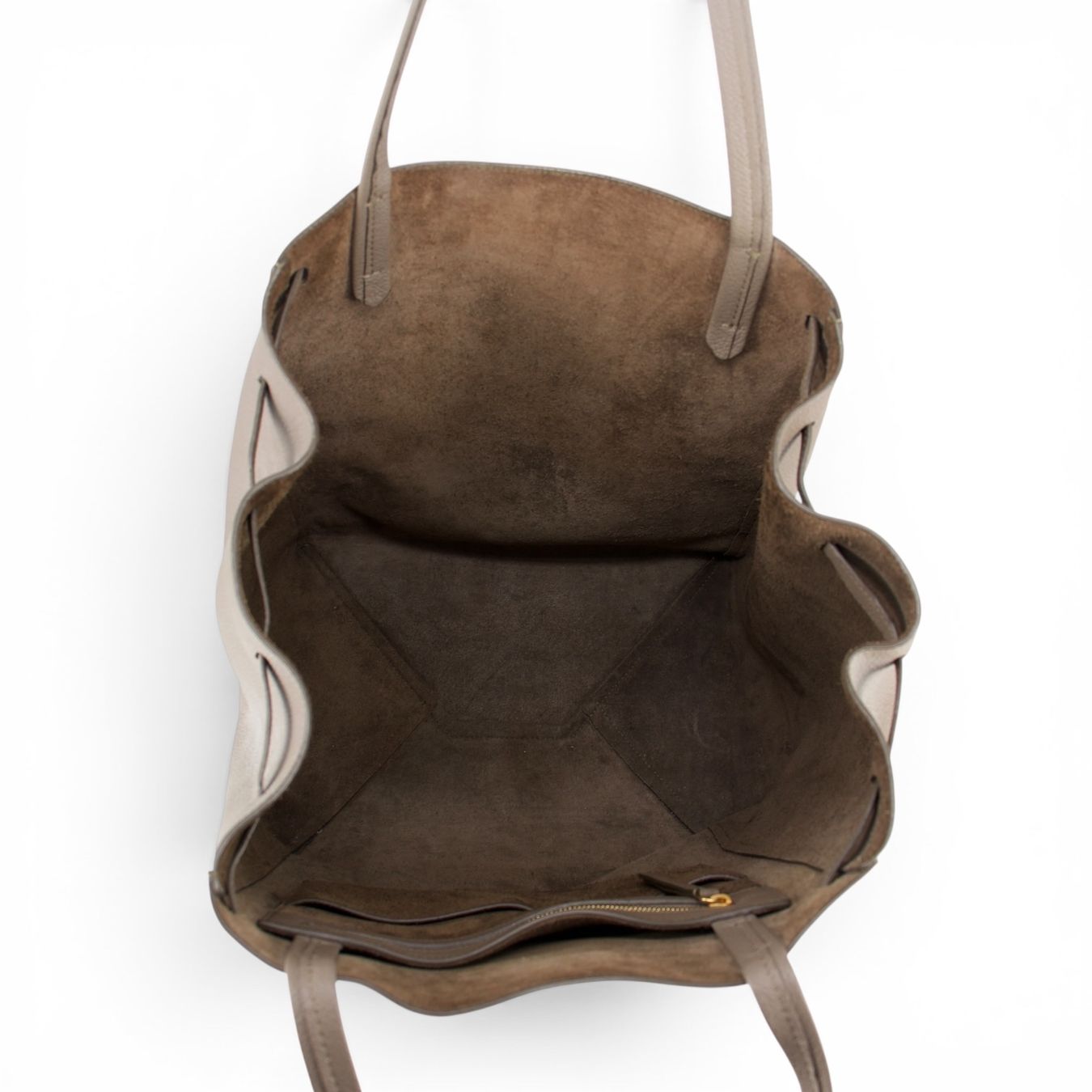 Celine Borse da donna: Céline Cabas Phantom taupe – Usato da Binningen venduto da Designerlabels 4