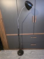 Stehlampe schwarz Metall flexibel verstellbar