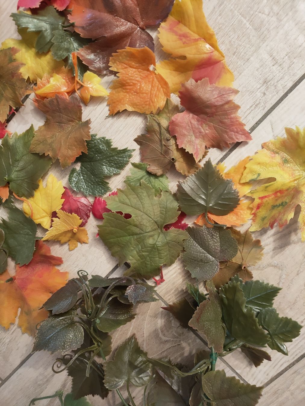 Alle Dekorationen: Herbstdeko Blätter und Früchte  – Gebraucht aus Gipf-Oberfrick von minini 3