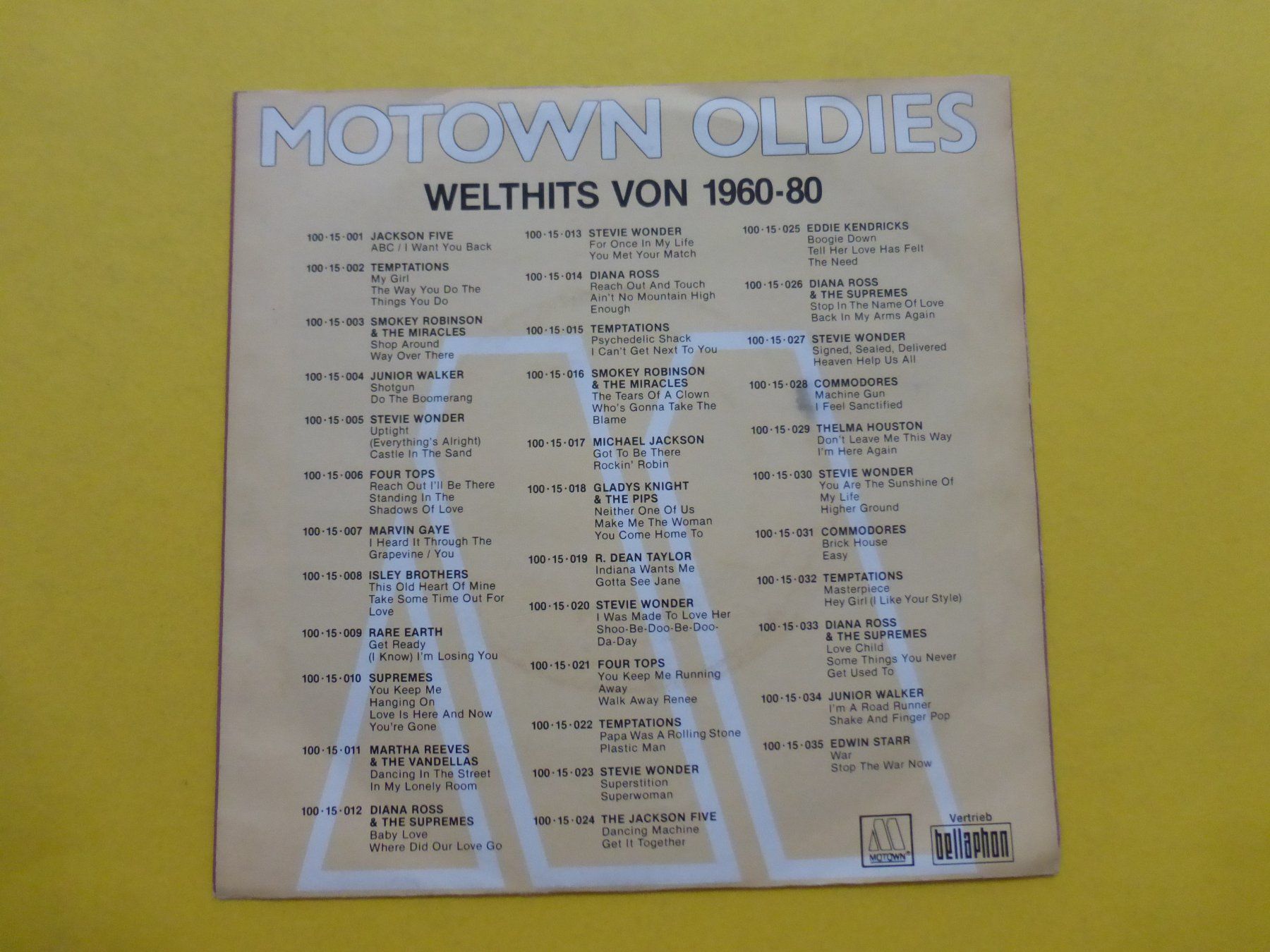 Vinyles: The Temptations – Masterpiece – D'occasion à Zürich par Swiss57 1