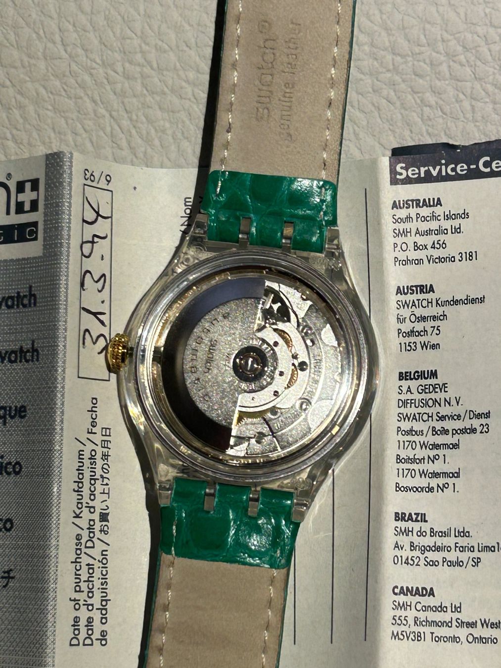 Swatch Uhren: Swatch Ramorra SAK111 Automatic Viltage – Neu (gemäss Beschreibung) aus Basel von arm_gf7p 3
