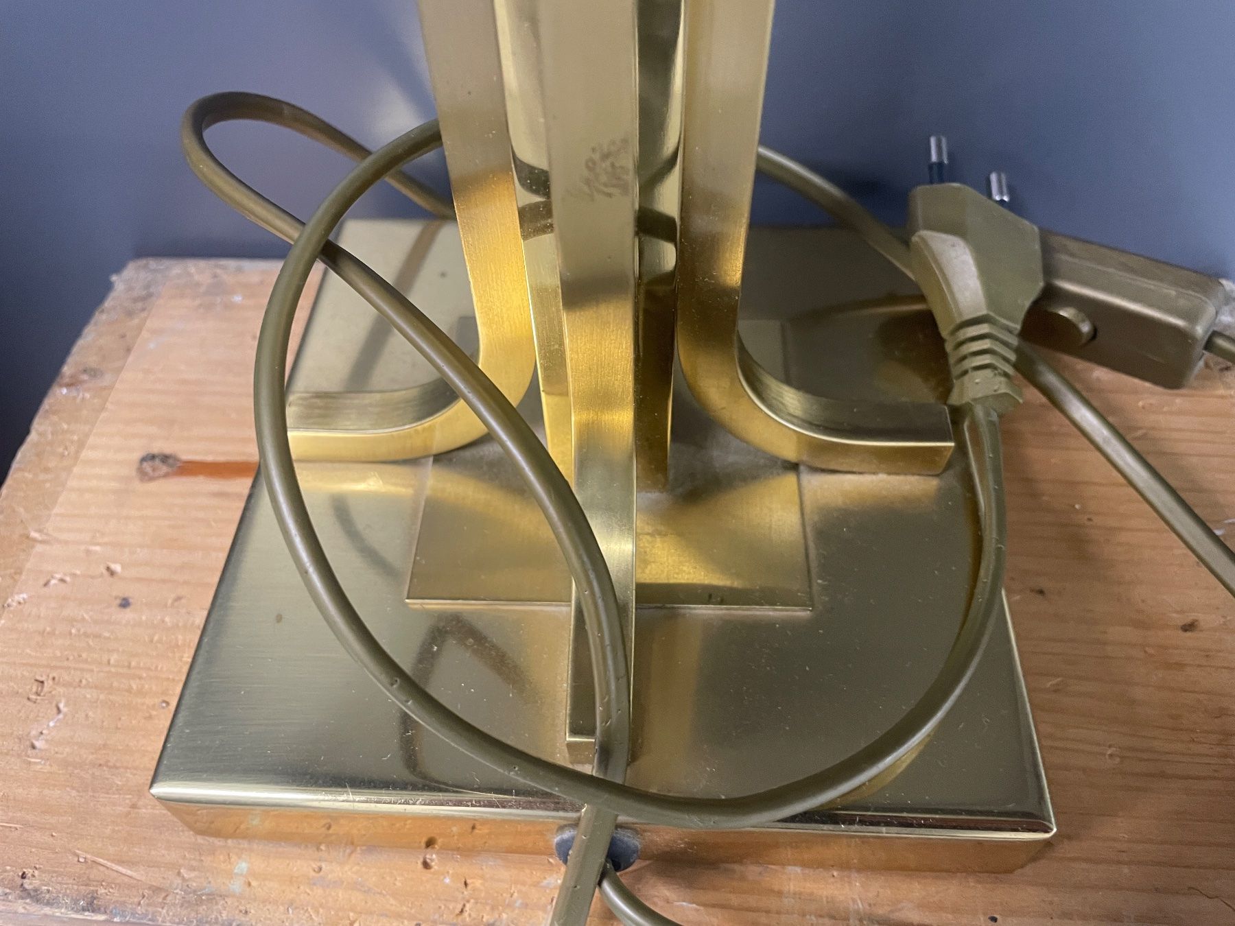 Lampade: Art Deco Messinglampe – Usato da Volketswil venduto da rubin74 3