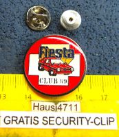 FORD FIESTA CLUB SCHWEIZ AUTO PIN MIT SECURITY-CLIP