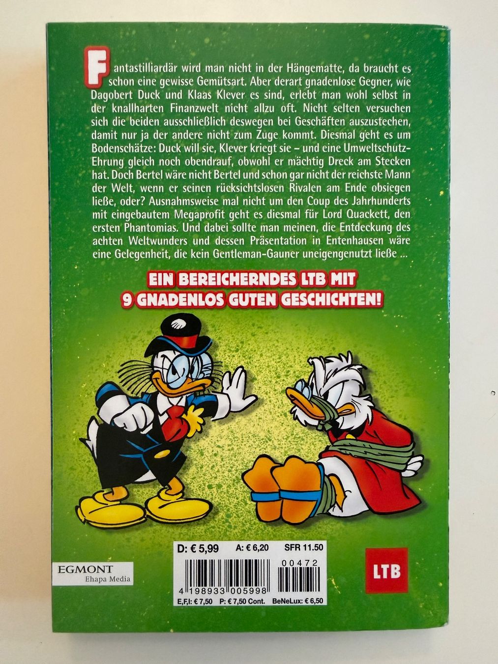 Fumetti: LTB Lustiges Taschenbuch 472 – Usato da Münsingen venduto da Ganjam 2