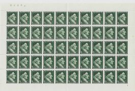 PRO JUVENTUTE 50 x 5 Rp. 1941 J. K. LAVATER  ZÜRICH