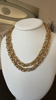 Collier Grosse Germany plaqué or maillons, Dior