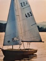 Segeljolle mit Zubehör zu verkaufen