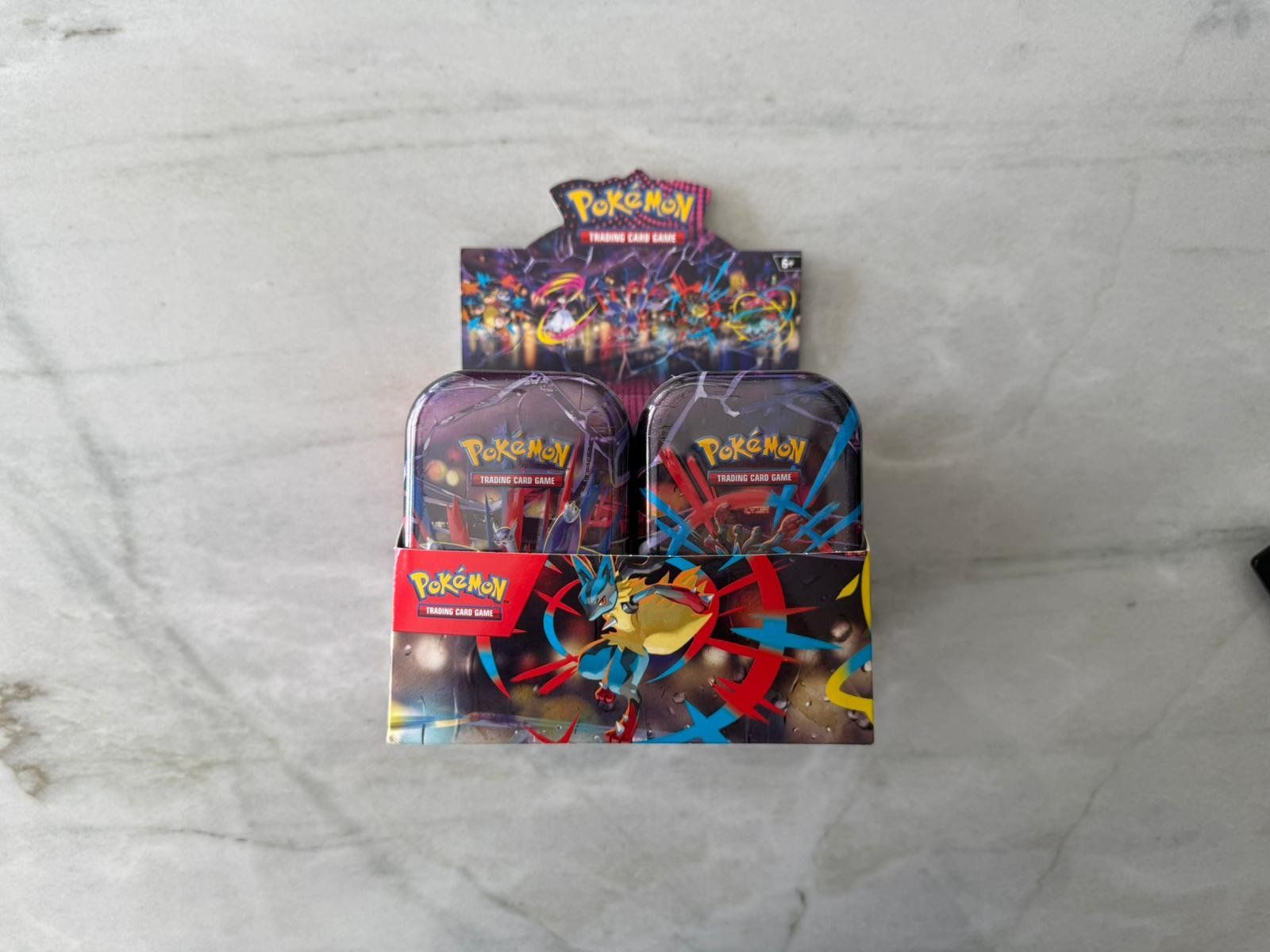 Pokémon Carte collezionabili: Pokemon Mega Evolution Mini Tin Display 10x Destined Rivals – Nuovo e nell'imballaggio originale da Yverdon-les-Bains venduto da Miroww24