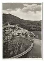 Grimsel - Stausee - Spitallammsperre - Hospiz - Foto-AK 1934