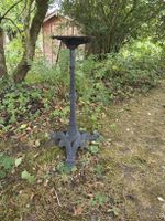 Stehtisch Eisen Gusseisen Metall Gartentisch antik 70cm