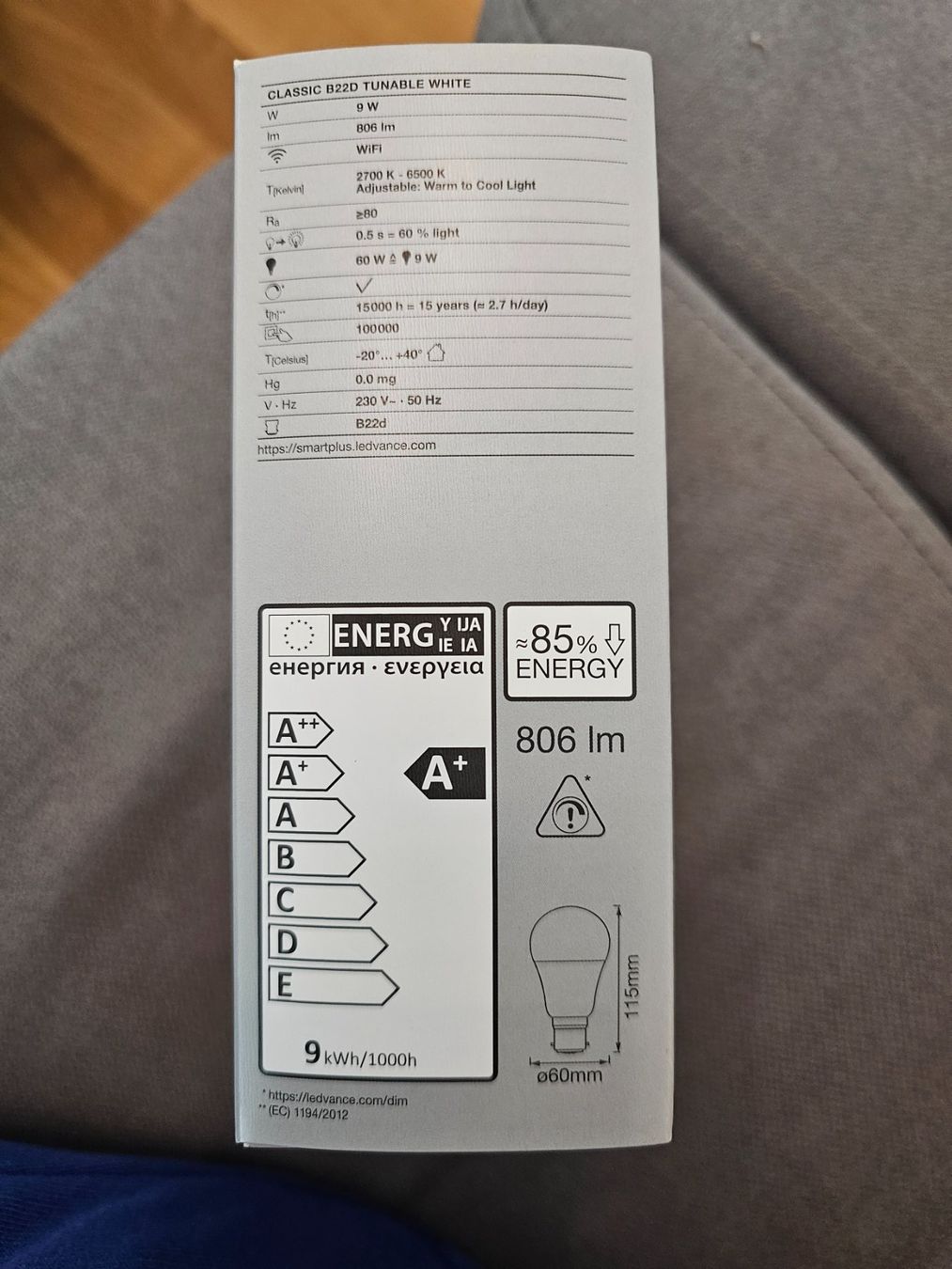 Smart Lampade: Ledvance Smart+Lighting – Nuovo e nell'imballaggio originale da Romanshorn venduto da udo_ytq5 2
