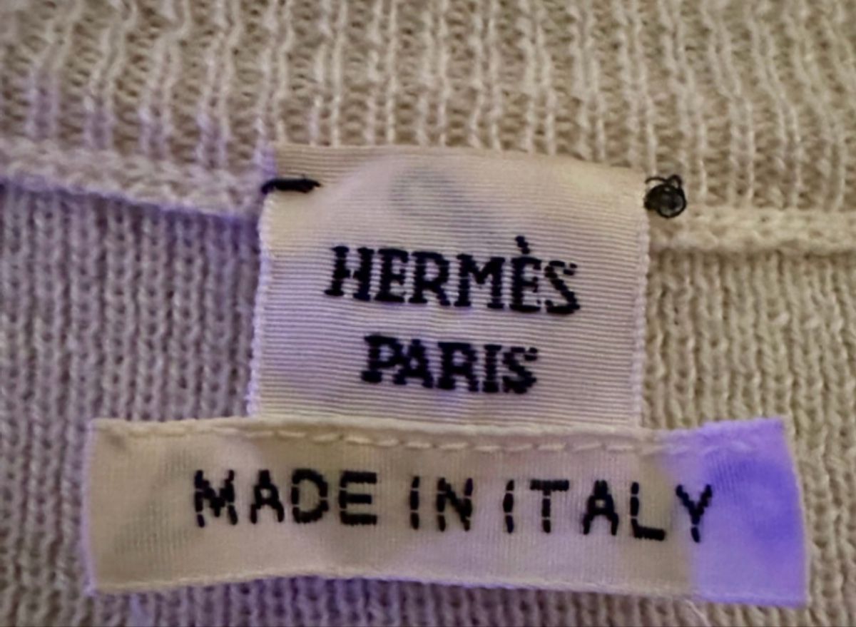 Hermès Maglioni & Felpe: Hermès pull 100% cachemire crème taille 36 – Usato da Genève venduto da MyPrivateDressing 3