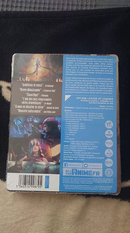 Tutti i DVDs: Arcane 4k Steelbook fr – Nuovo e nell'imballaggio originale da Cugy VD venduto da Twinsen93 1