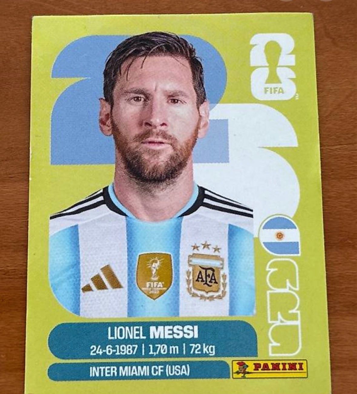 Panini Cartes à collectionner: Panini Sticker WM 2026 - ARG 17 - Messi – Neuf avec emballage d'origine à Wallisellen par gin_collector