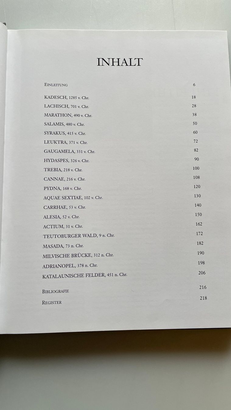 Libri: Die Grossen Schlachten der Antike – Usato da Glattfelden venduto da cybermaxx 2