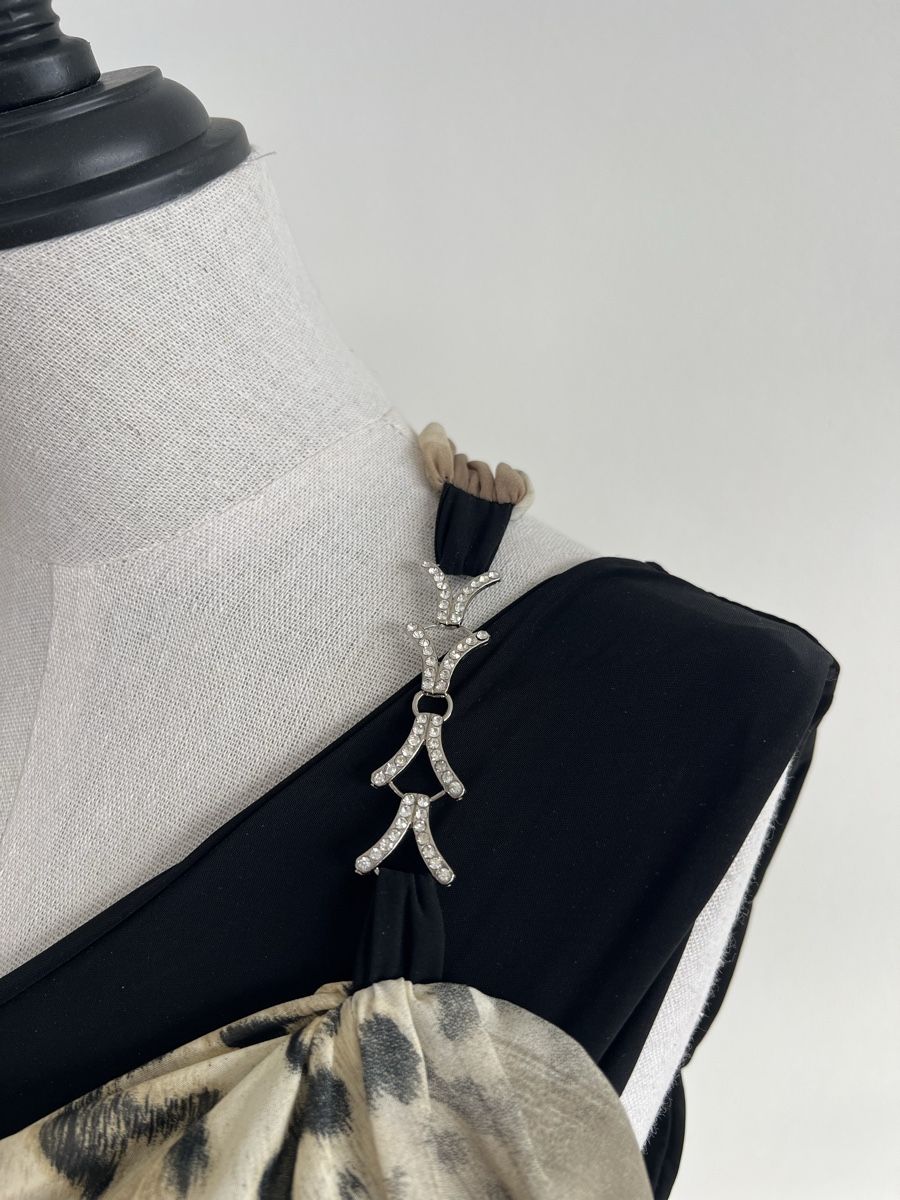 Vestiti: Elegantes Kleid mit Animalprint – Nuovo (secondo la descrizione) da Rothenburg venduto da rana7666 3