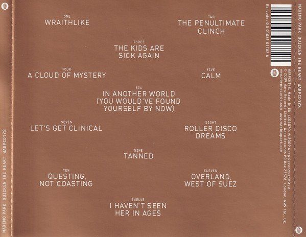 CDs: CD Maximo Park - Quicken the heart (2009) – Gebraucht aus Möriken AG von mineralia 1