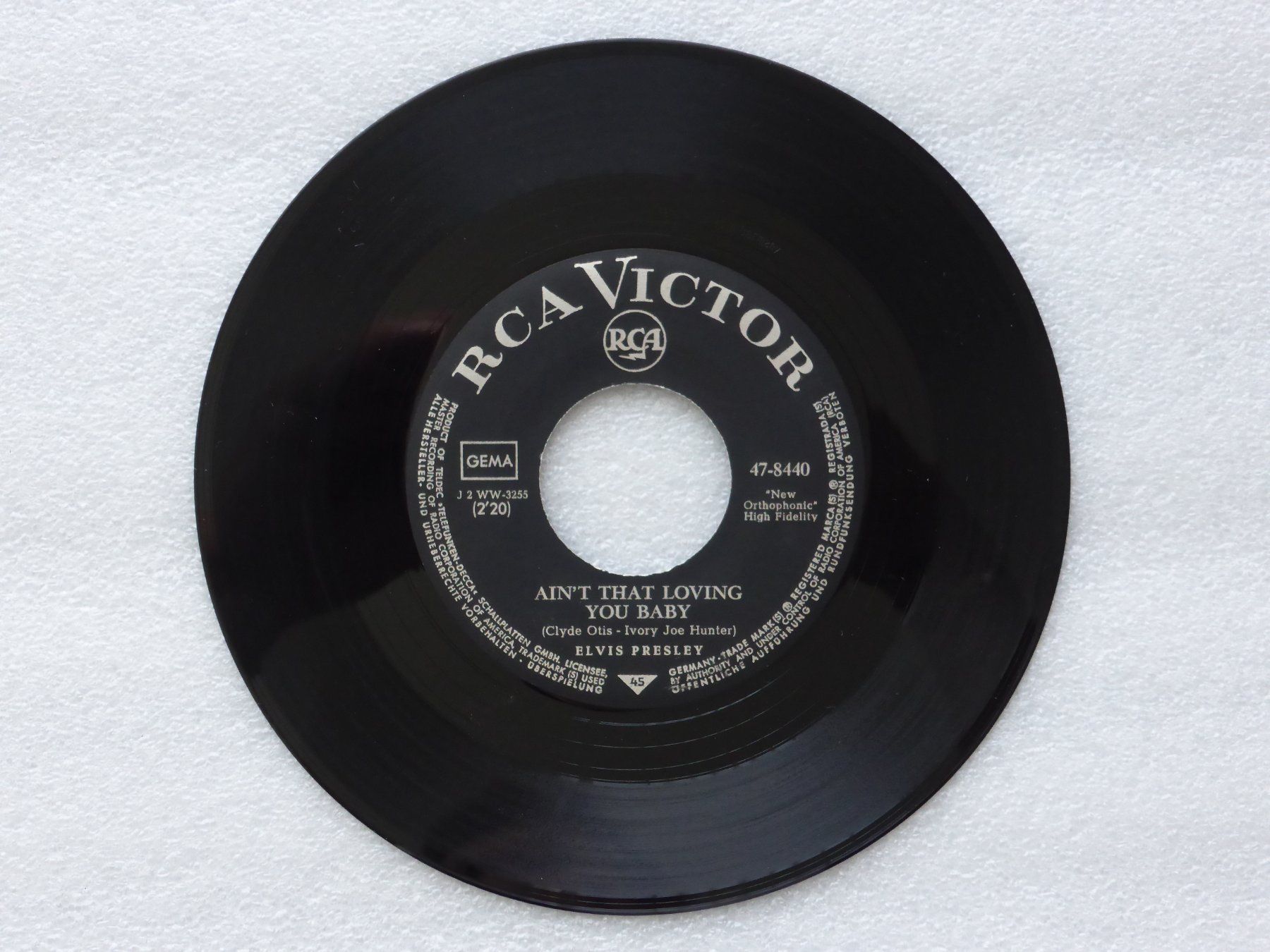 Dischi in vinile: Vinyl Single   ELVIS PRESLEY – Usato da Küssnacht am Rigi venduto da Mondkinder 2