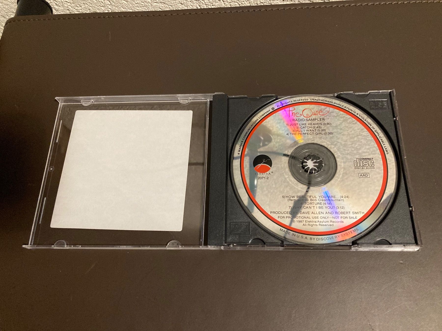 CD: The Cure - Radio Sampler – Usato da Fribourg venduto da Karushi 1