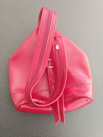 Ledertasche rot Neu