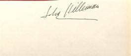 John Hillerman 1932-2017 Autogramm signiert Karte 5x12cm