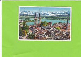 Zürich von der Urania aus
