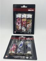 Feuerzeuge 6 Stk. Unilite Neu im Blister Sommer Hit!