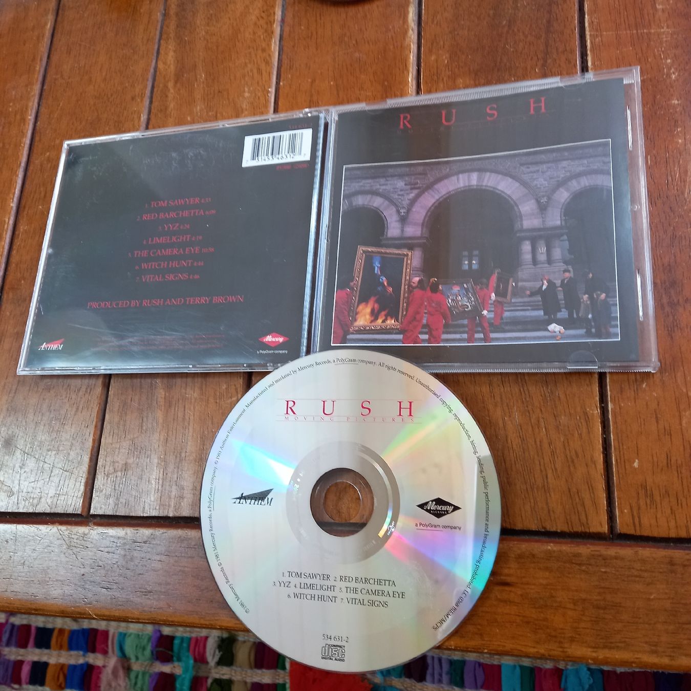 CDs: rush - moving... – D'occasion à St-Cergue par VeganWarrior