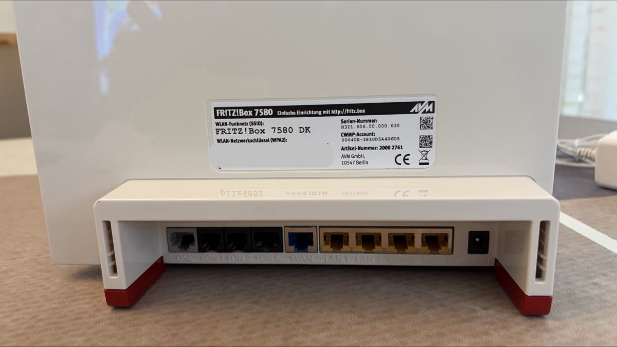 Fritz Modems & Router: FRITZ!Box 7580 DK Router gebraucht – Gebraucht aus Gipf-Oberfrick von OlliM79 1