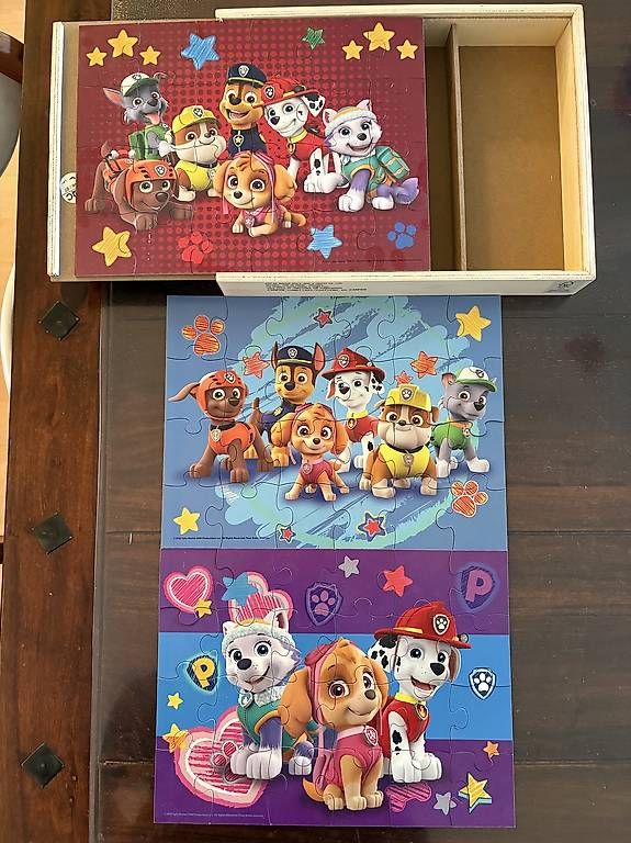 Puzzle: 3er Puzzle-Set in Holzbox – Nuovo (secondo la descrizione) da Root venduto da Melanie067