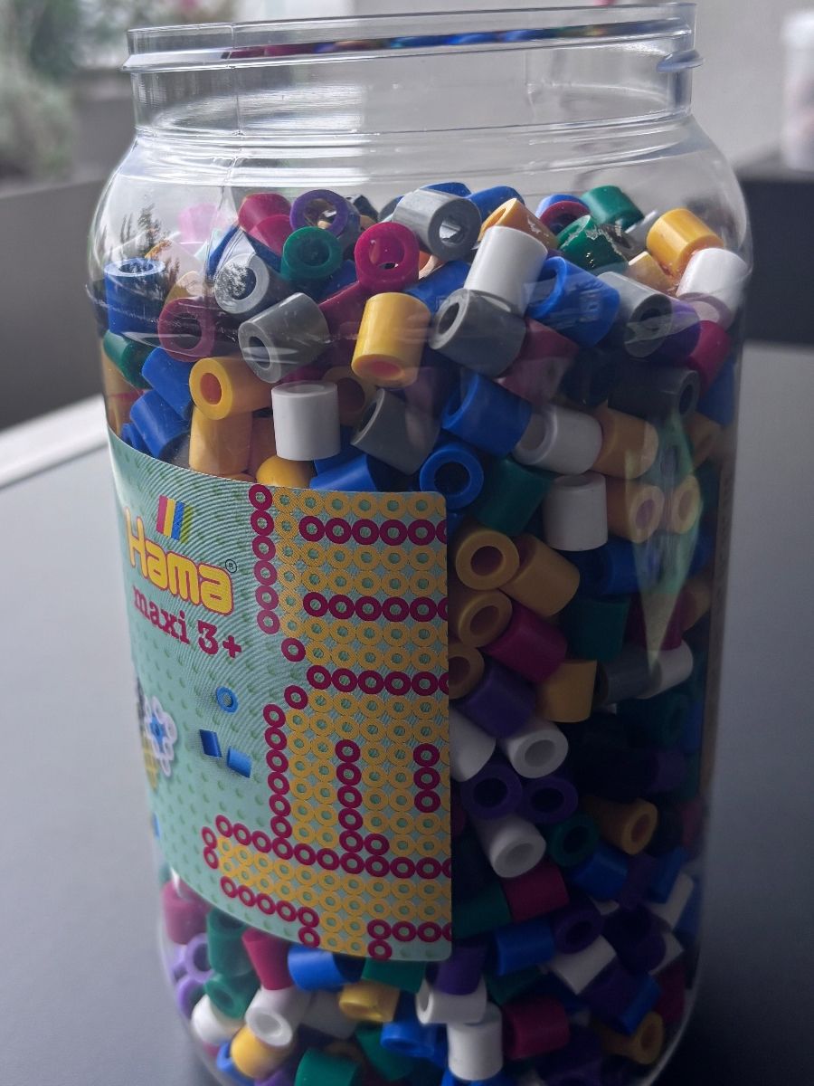 Hama Kits de loisir créatif: Hama Maxi Bügelperlen Set mit Perlen, 2 Steckplatten – D'occasion à Brugg AG par tsannen 1