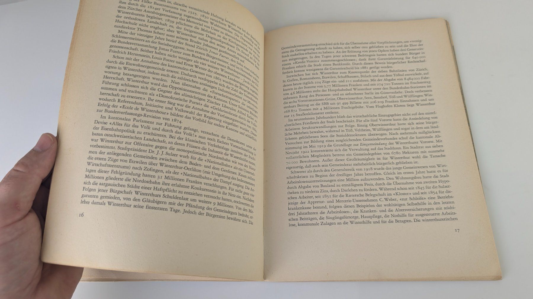 Bücher: Schweizer Heimatbücher: Winterthur 1954 – Gebraucht aus Zürich von axolottchen 8