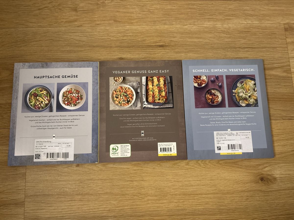 Libri: Kochbücher Vegetarisch G/U – Usato da Chur venduto da copino 1