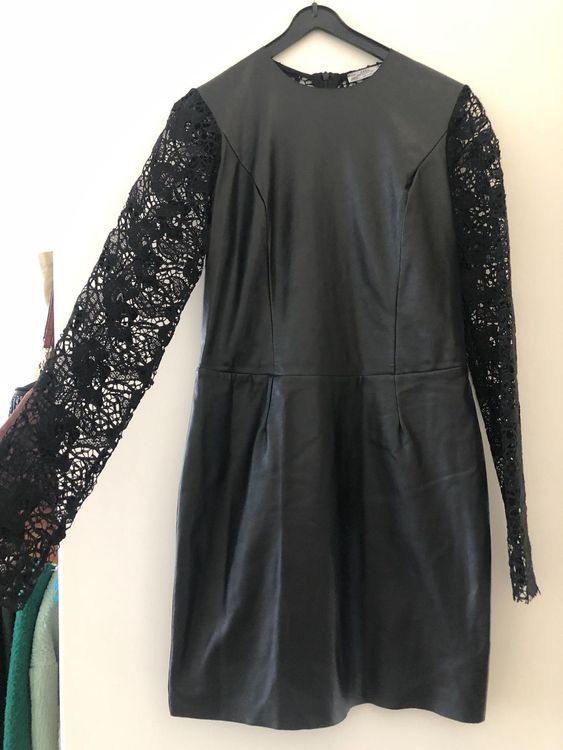 Zara robe outlet simili cuir