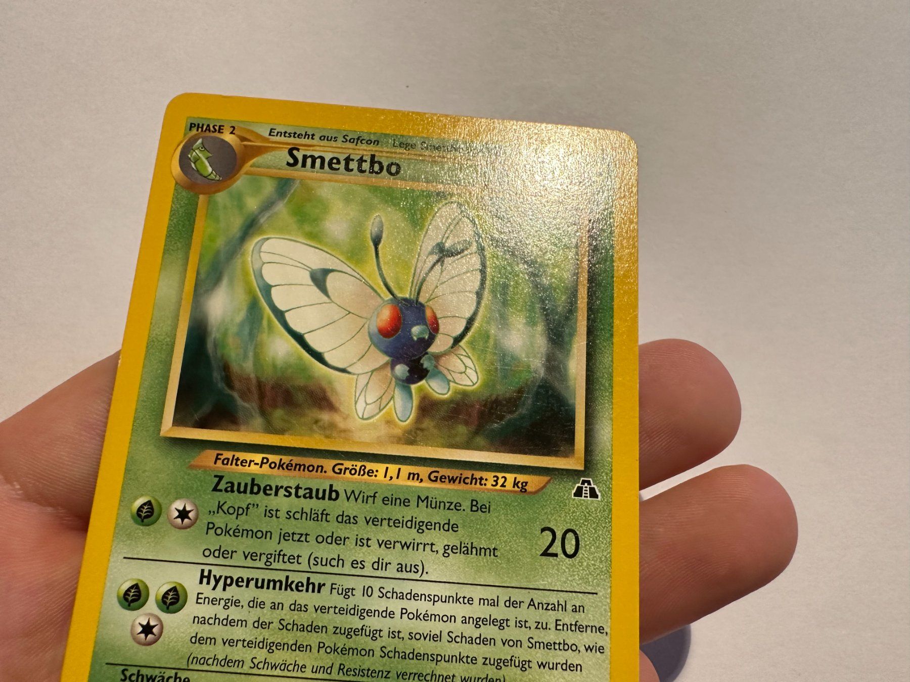 Pokémon Sammelbilder & Trading cards: Smettbo non holo Neo Entdeckung DE – Gebraucht aus Hagendorn von Pokecollectorch 3
