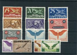 1923-30 Flugpost Nr. 3-15 ungebraucht