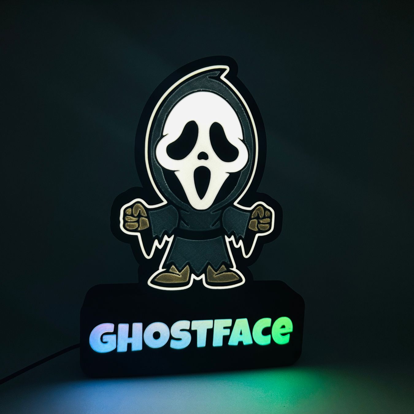 Lampade: Lightbox lumière led Ghost face SMART RGB – Nuovo (secondo la descrizione) da Vicques venduto da PAMB3D 6