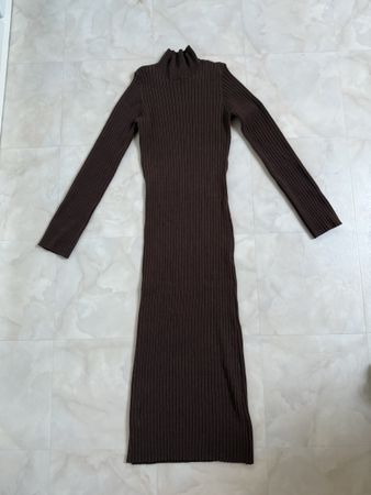 Midi Strickkleid