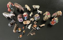 Krippenfiguren Krippe Weihnachten Kirche heilig Geburt Jesu