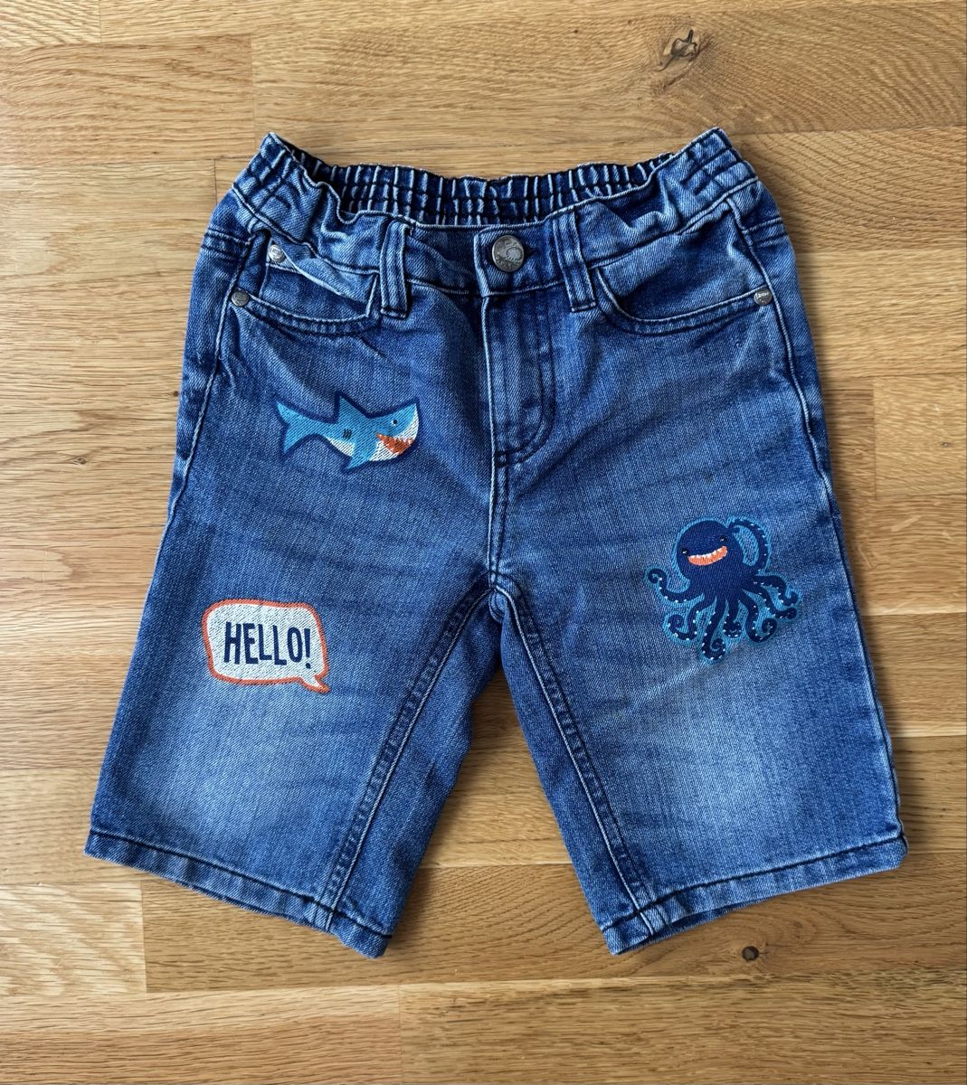 Hosen: Jeans Shorts , Grösse 122 – Gebraucht aus Flumenthal von Krajan