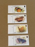4 St. Helena Briefmarken, *Neu* Schmetterlinge